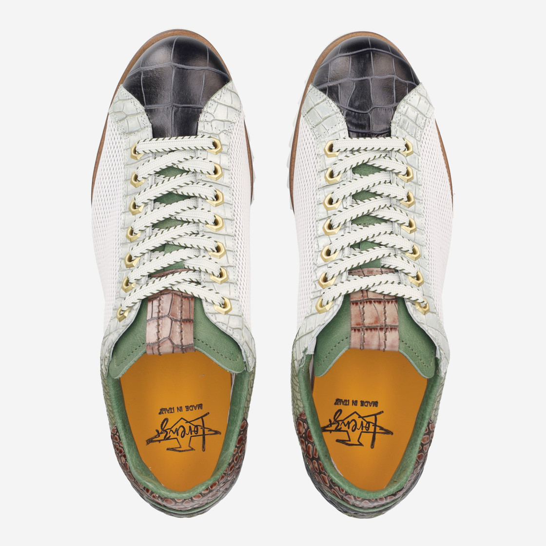 Lorenzi 17595 LÜKE - Green / White - Sole