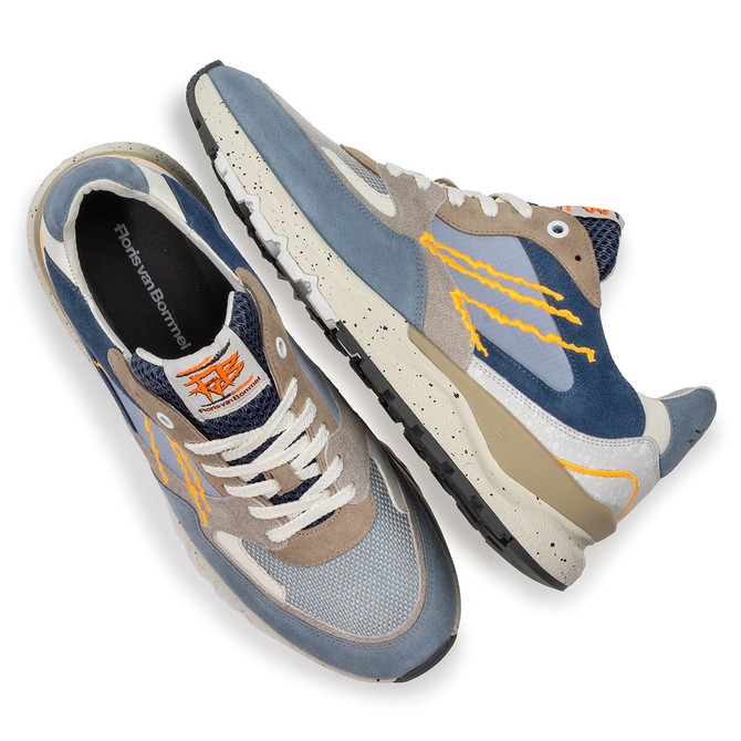 Floris van Bommel De Treener - Blue, dark - Sole