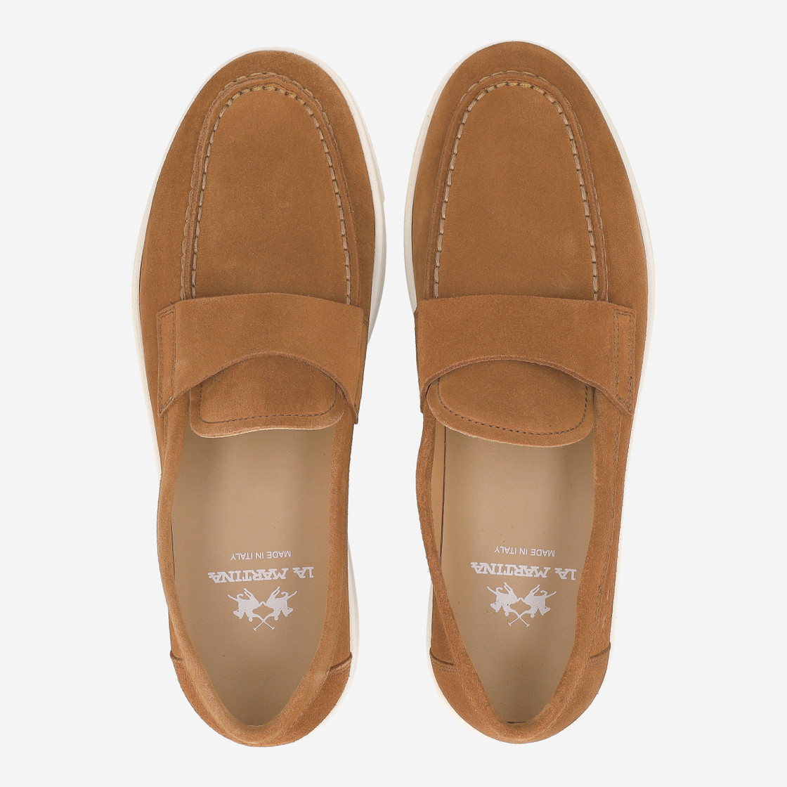 La Martina MOCASSINO UOMO - Brown - Sole