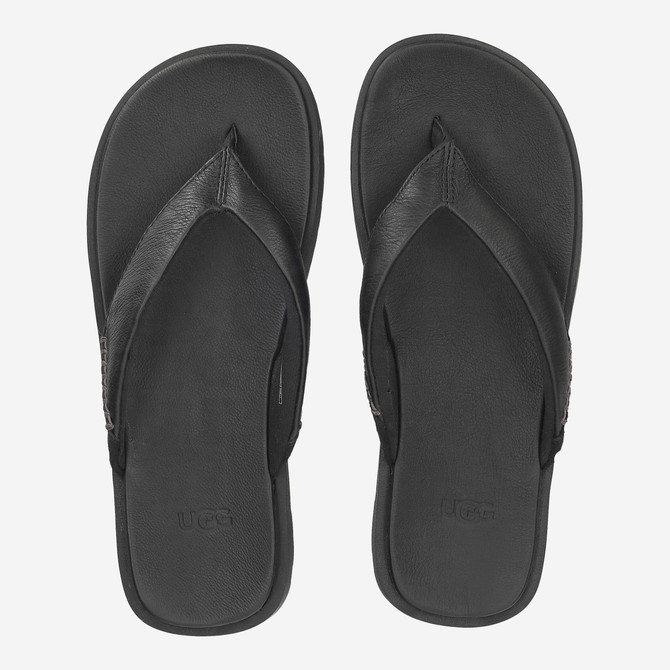 UGG australia SEASIDE II FLIP - Black - Sole