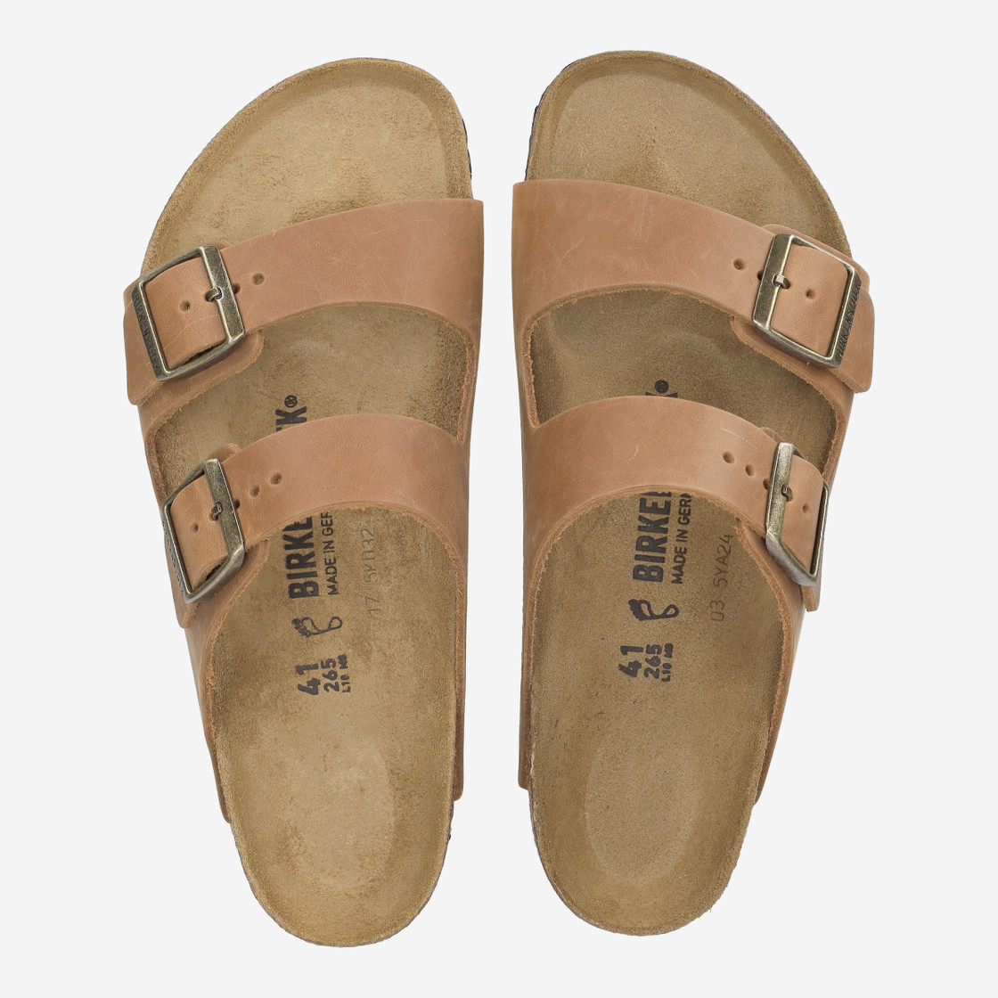 birkenstock ARIZONA SUEDE LEATHER - Braun - Sohle