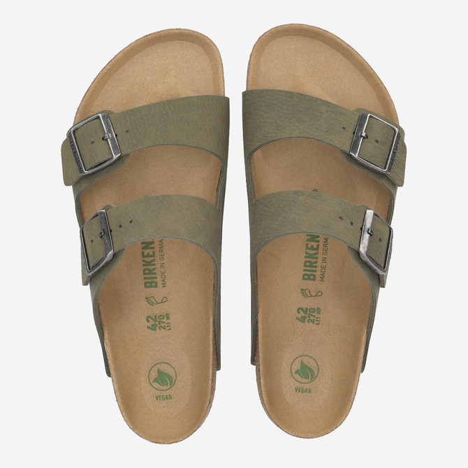 birkenstock ARIZONA VEGAN SYNTHETICS - Grün, dunkel - Sohle