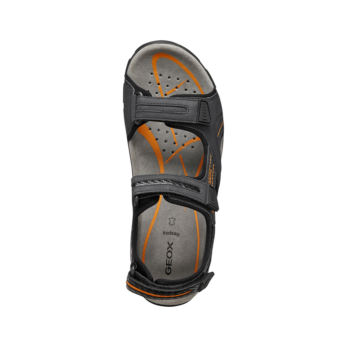 Geox SANDAL STRADA - Schwarz - Sohle