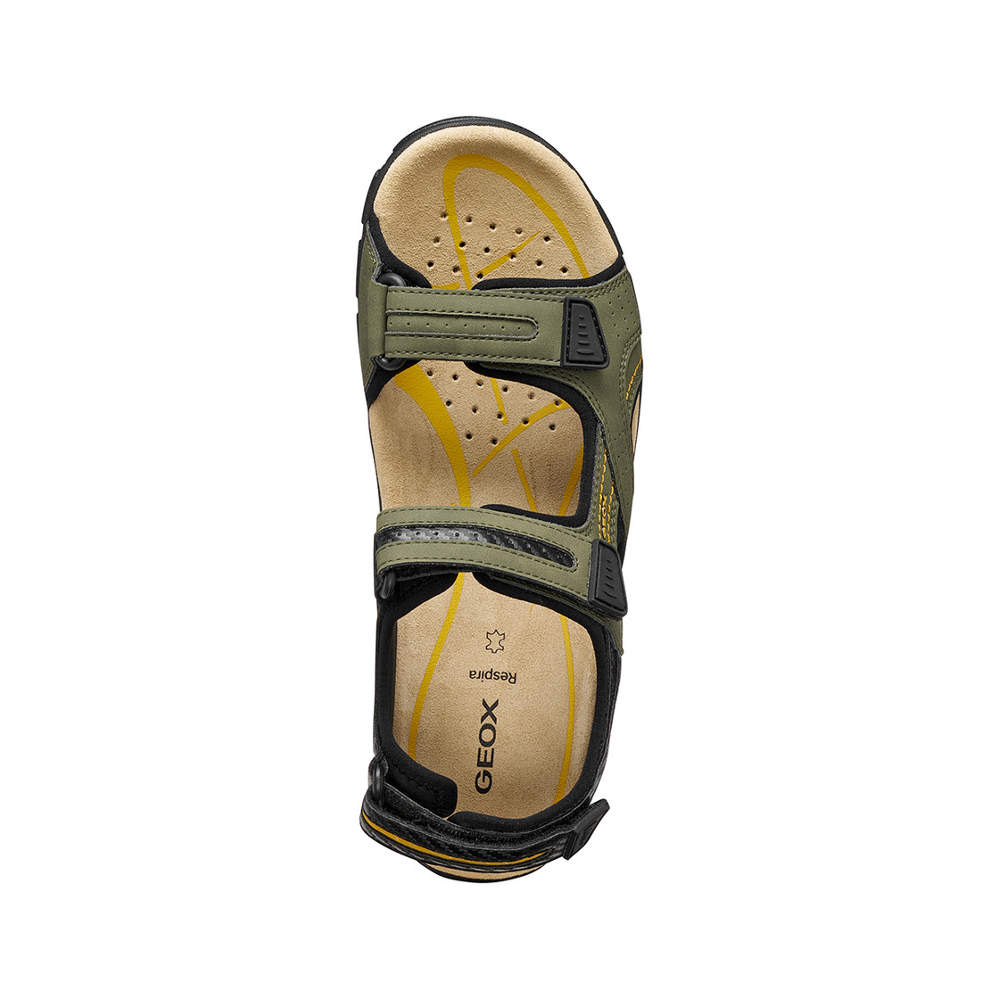 Geox SANDAL STRADA - Green combined - Sole
