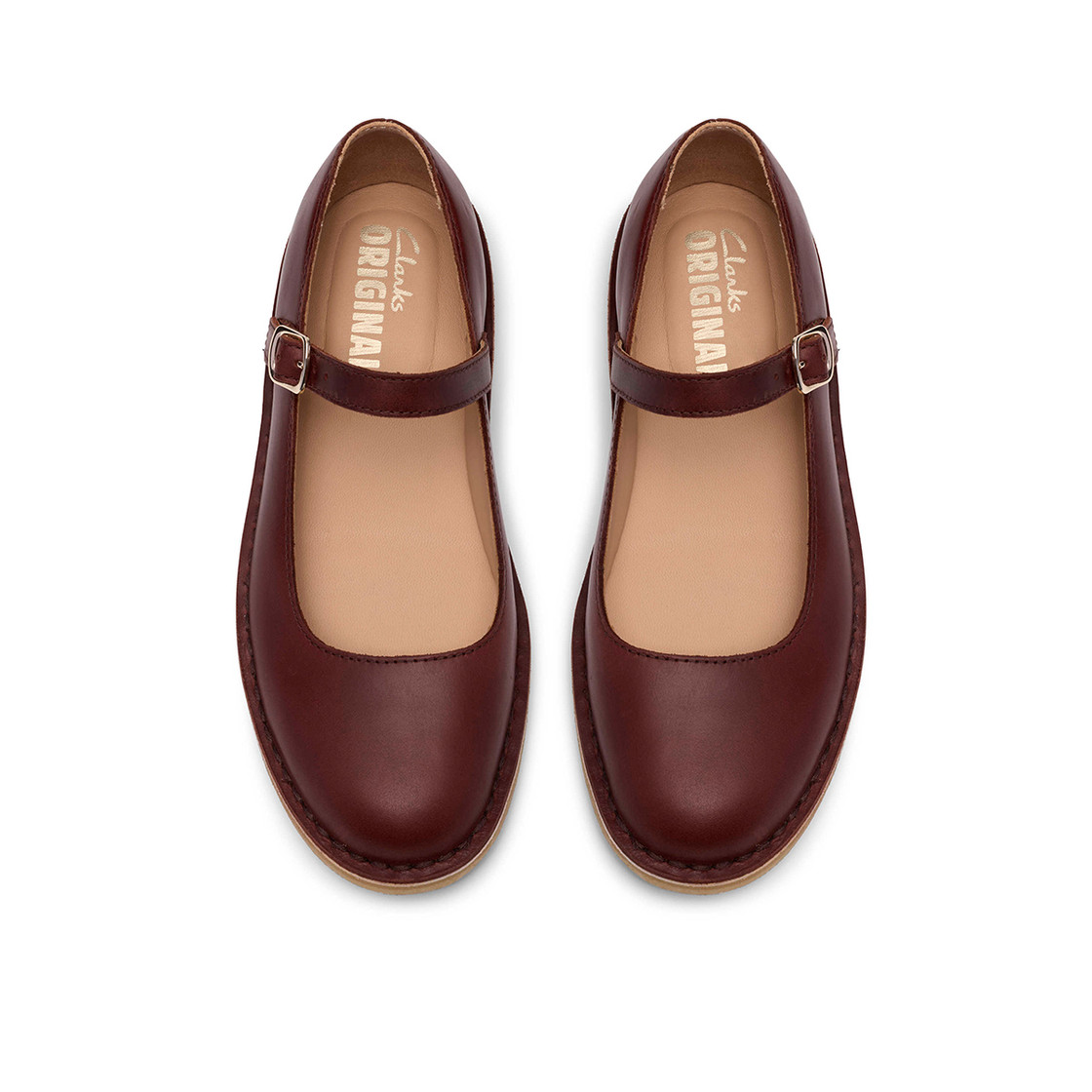 Clarks Desert Jane - Braun - Sohle