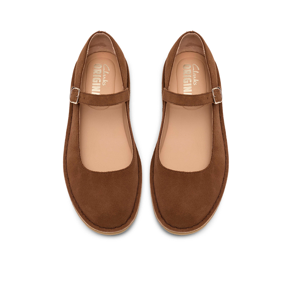 Clarks Desert Jane - Brown - Sole