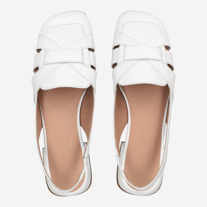 Donna Carolina ELSA NELLY - White - Sole
