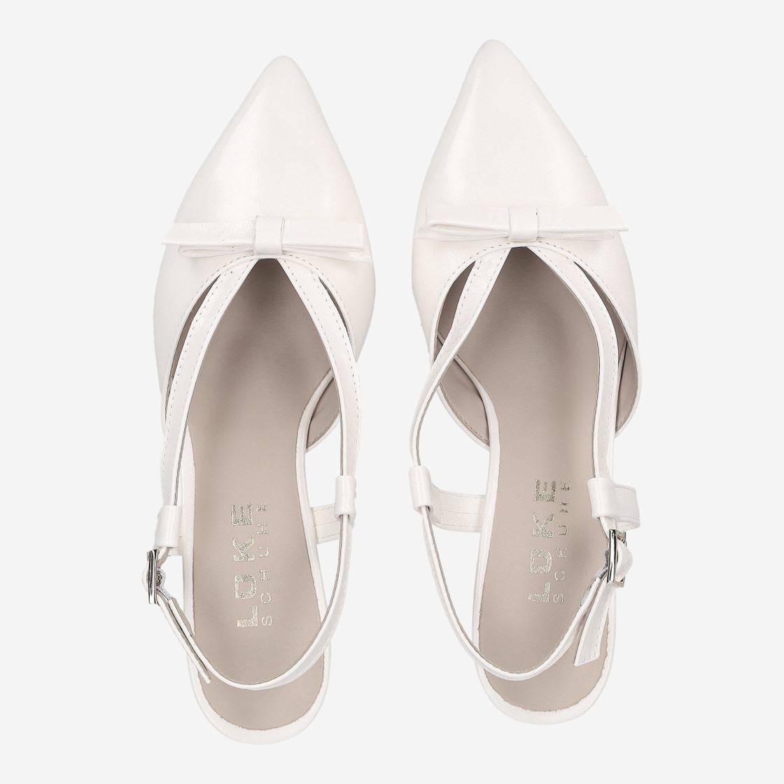 Lüke Marton ANNA - Weiß (Creme) - Sohle