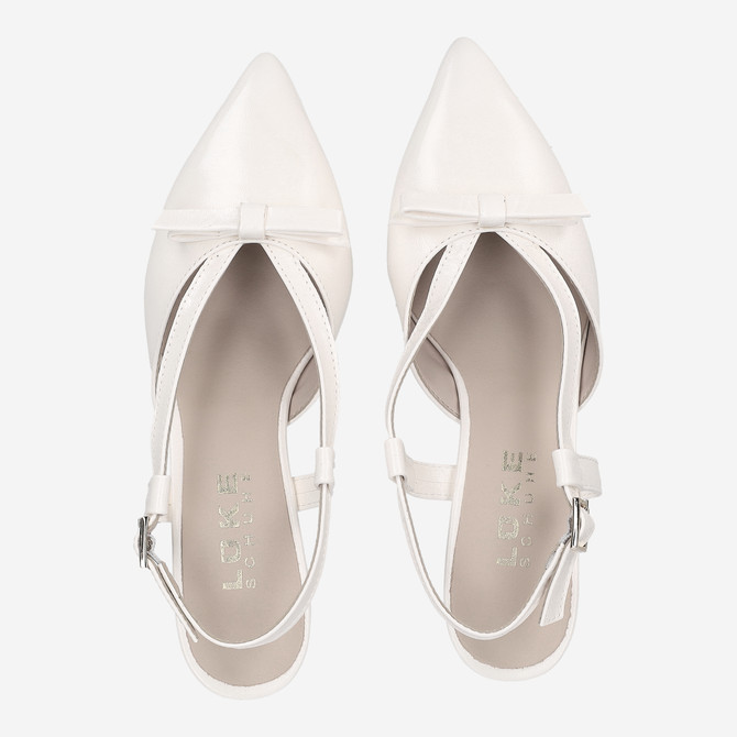 Lüke Marton ANNA - Weiß (Creme) - Sohle