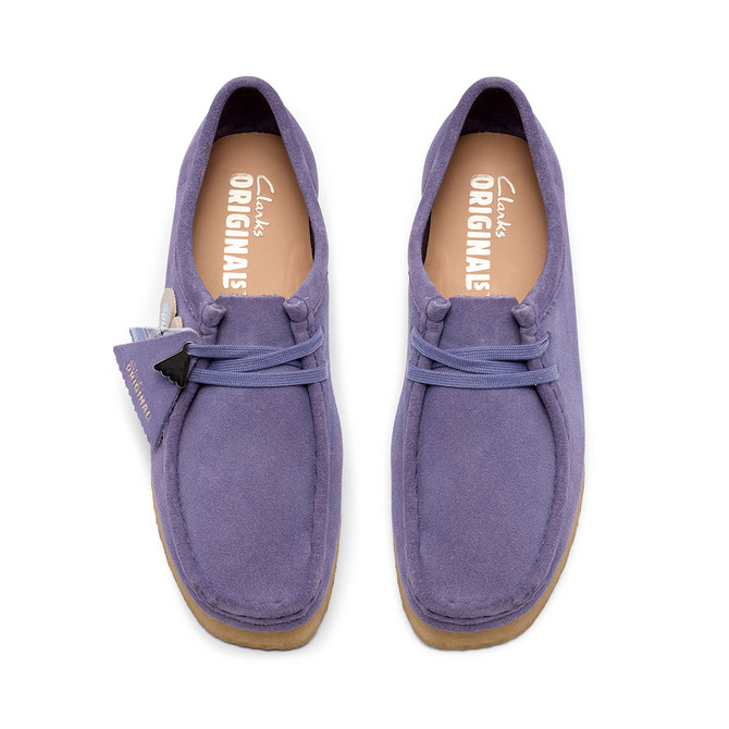 Clarks Wallabee - Purple - Sole