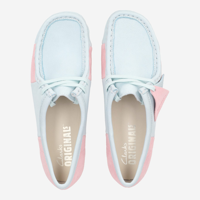 Clarks Wallabee - Blue, combined - Sole