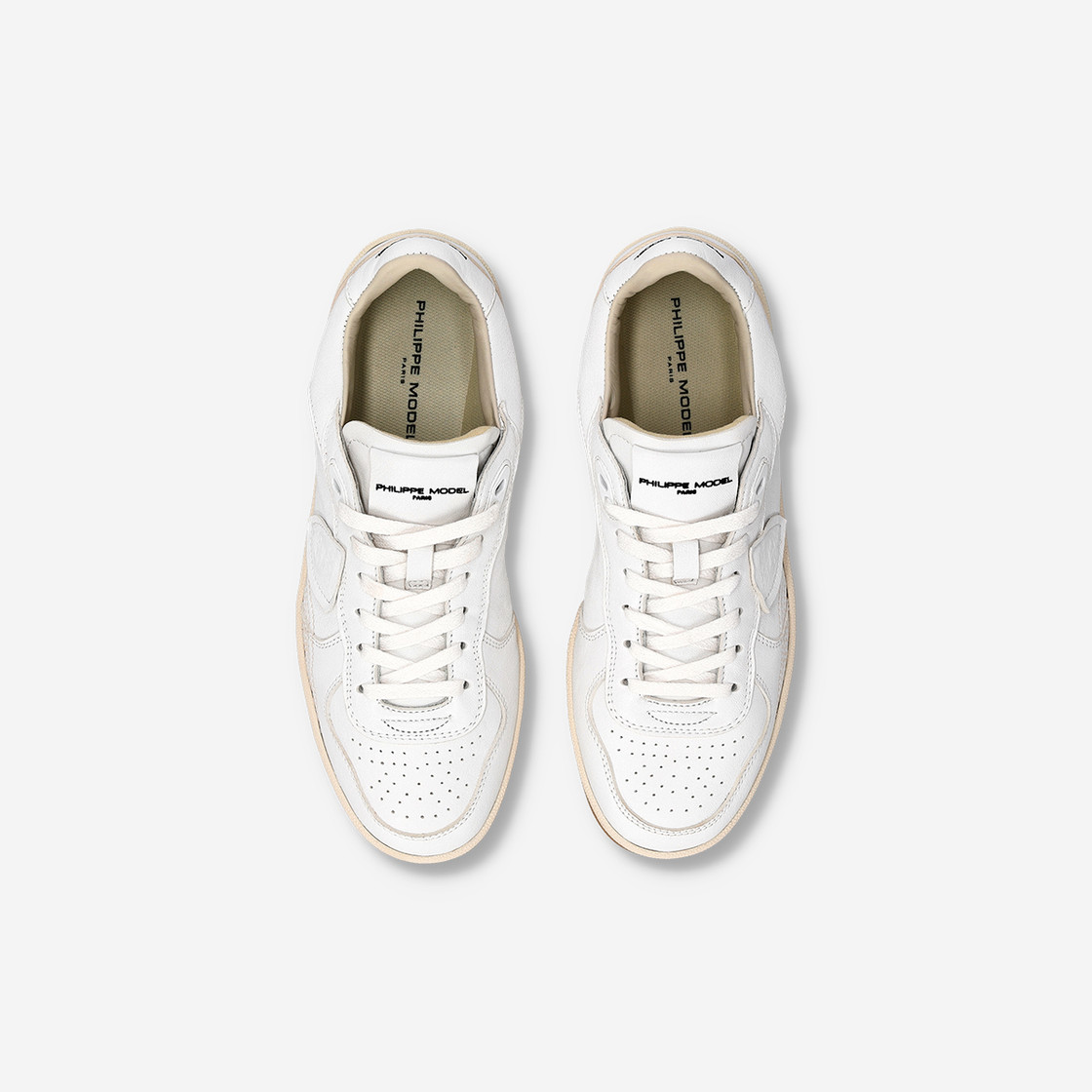 Philippe Model PGAL LOW - Cream-White - Sole