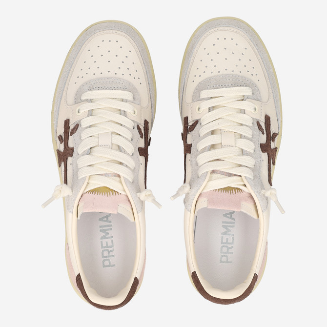 Premiata BSKTCLAYD - White - Sole