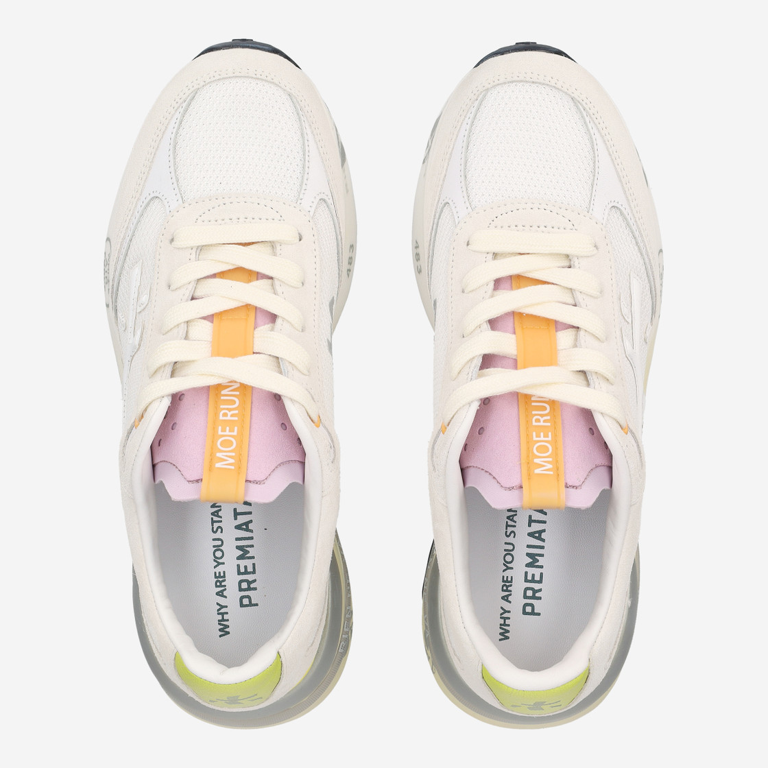 Premiata MOERUND - White - Sole