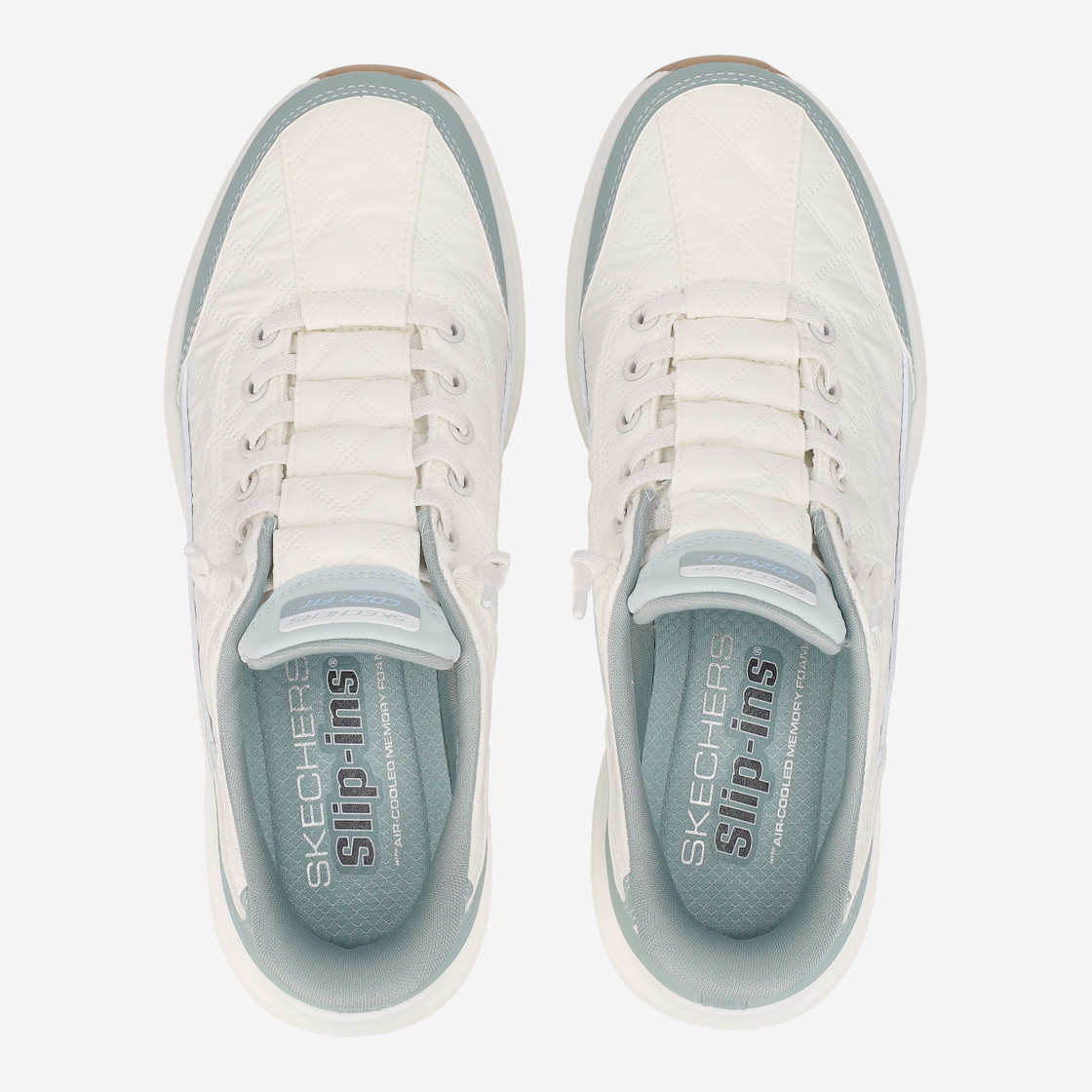 Skechers CONTOUR FOAM - White combined - Sole