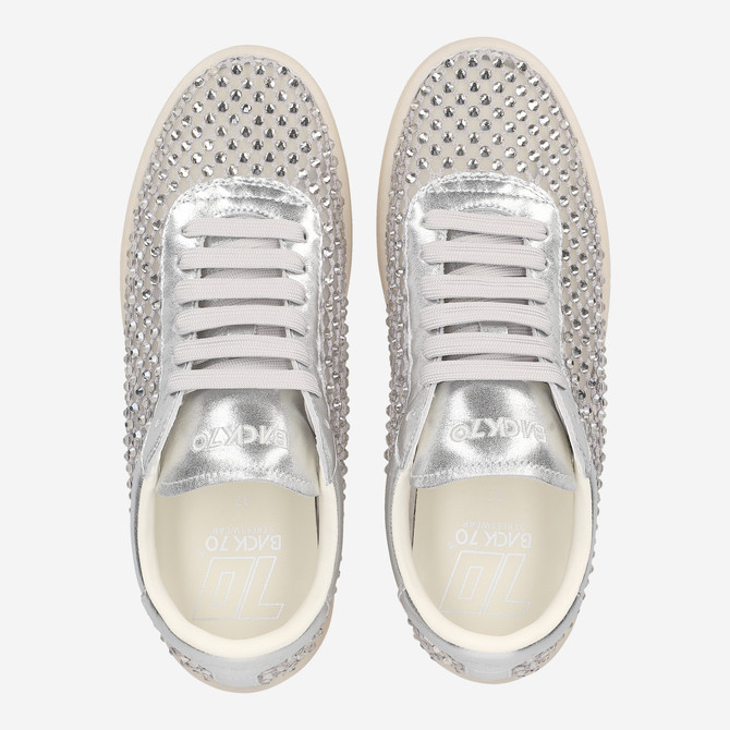 BACK 70 STRASS BIG SMART - Silver - Sole