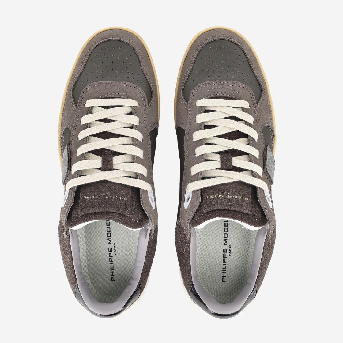 Philippe Model PGAL LOW - Braun / Metallic - Sohle