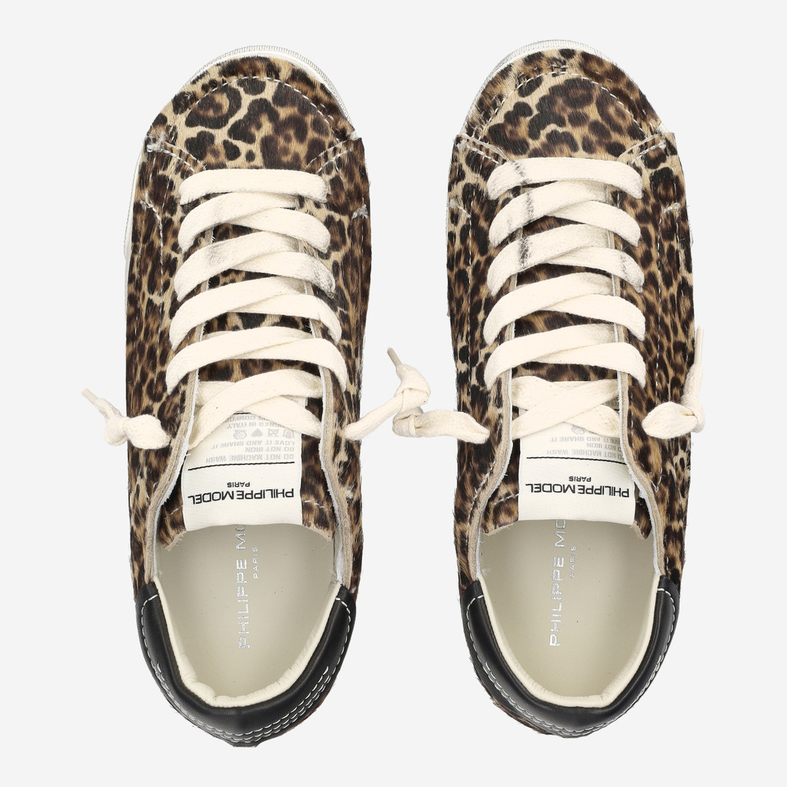 Philippe Model PRSX LOW - Brown combined - Sole