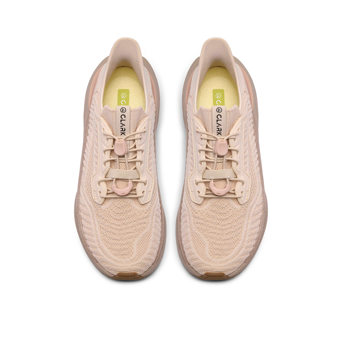 Clarks Pace Rise - Beige - Sole