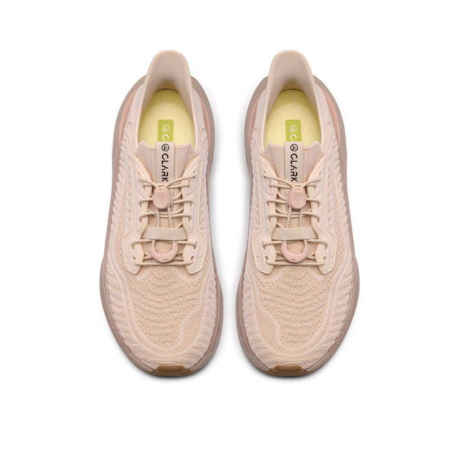 Clarks Pace Rise - Beige - Sole