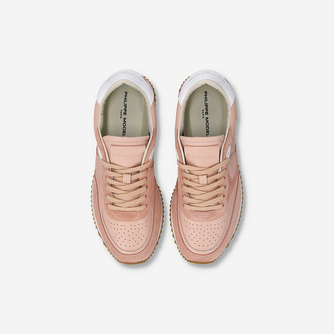 Philippe Model BLVILLE LOW - Salmon/ Coral/ Rose - Sole