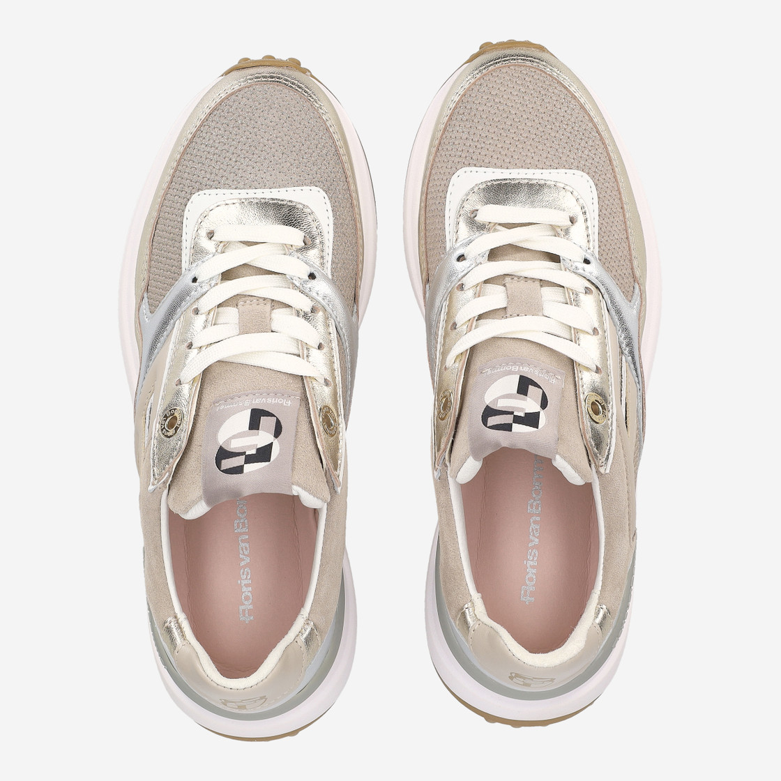 Floris van Bommel Noppi - Gold - Sole