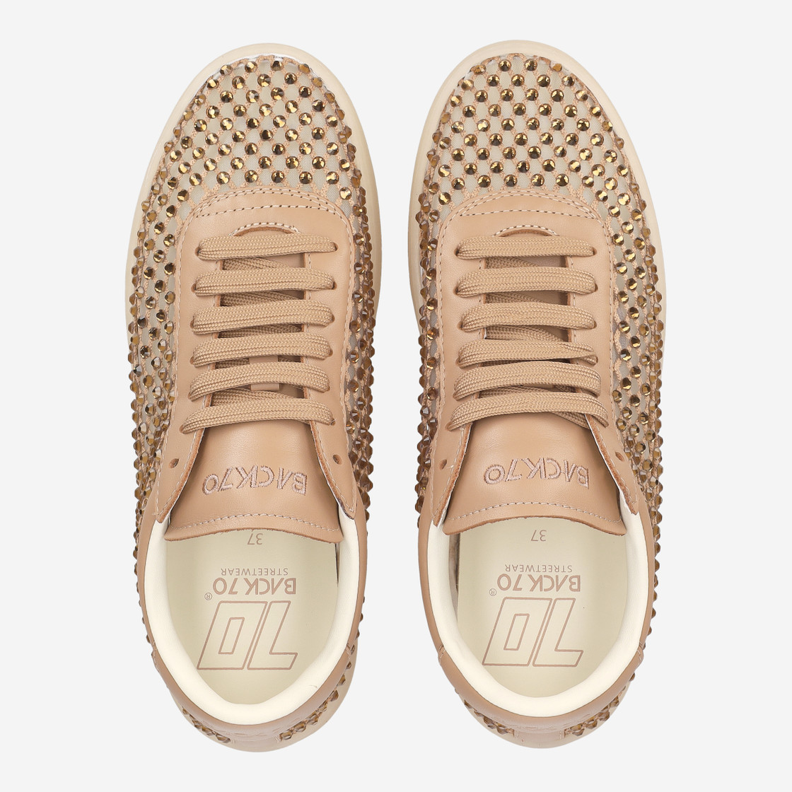 BACK 70 STRASS BIG SMART - Gold - Sole