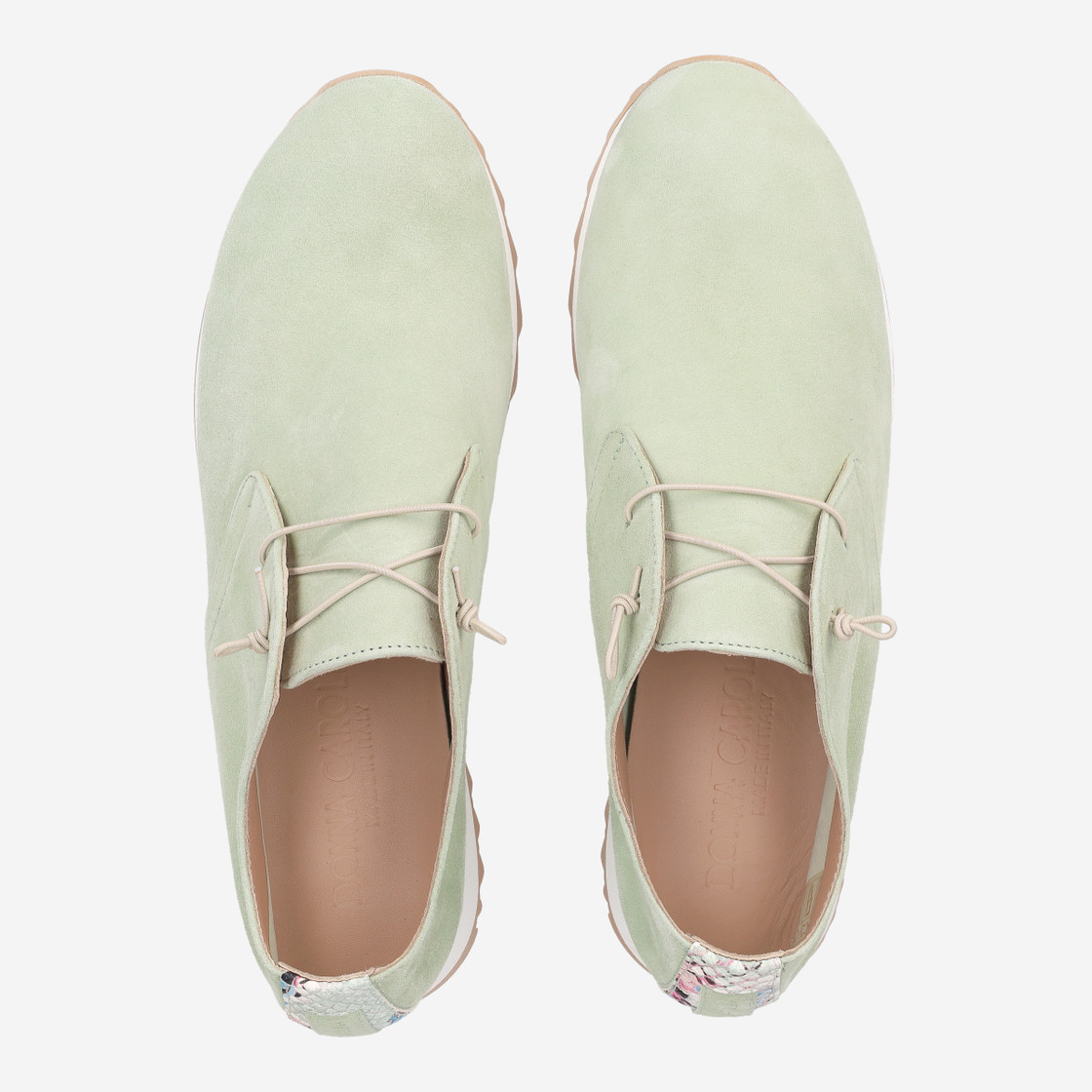 Donna Carolina KETA DESERT - Green (pastel) - Sole