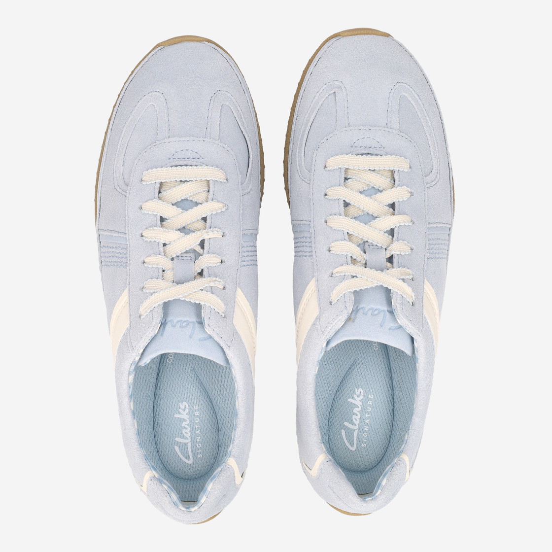 Clarks Meridor Lo - Blue, light sole