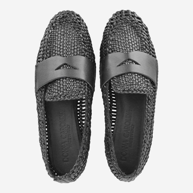 Donna Carolina CAPRI BRAID - Schwarz - Sohle