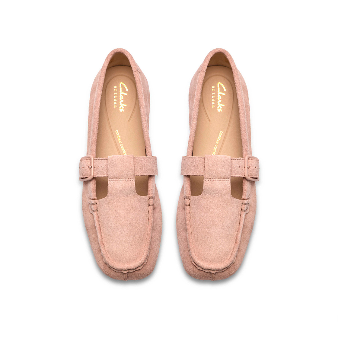 Clarks Freckle Tbar - Rose - Sole