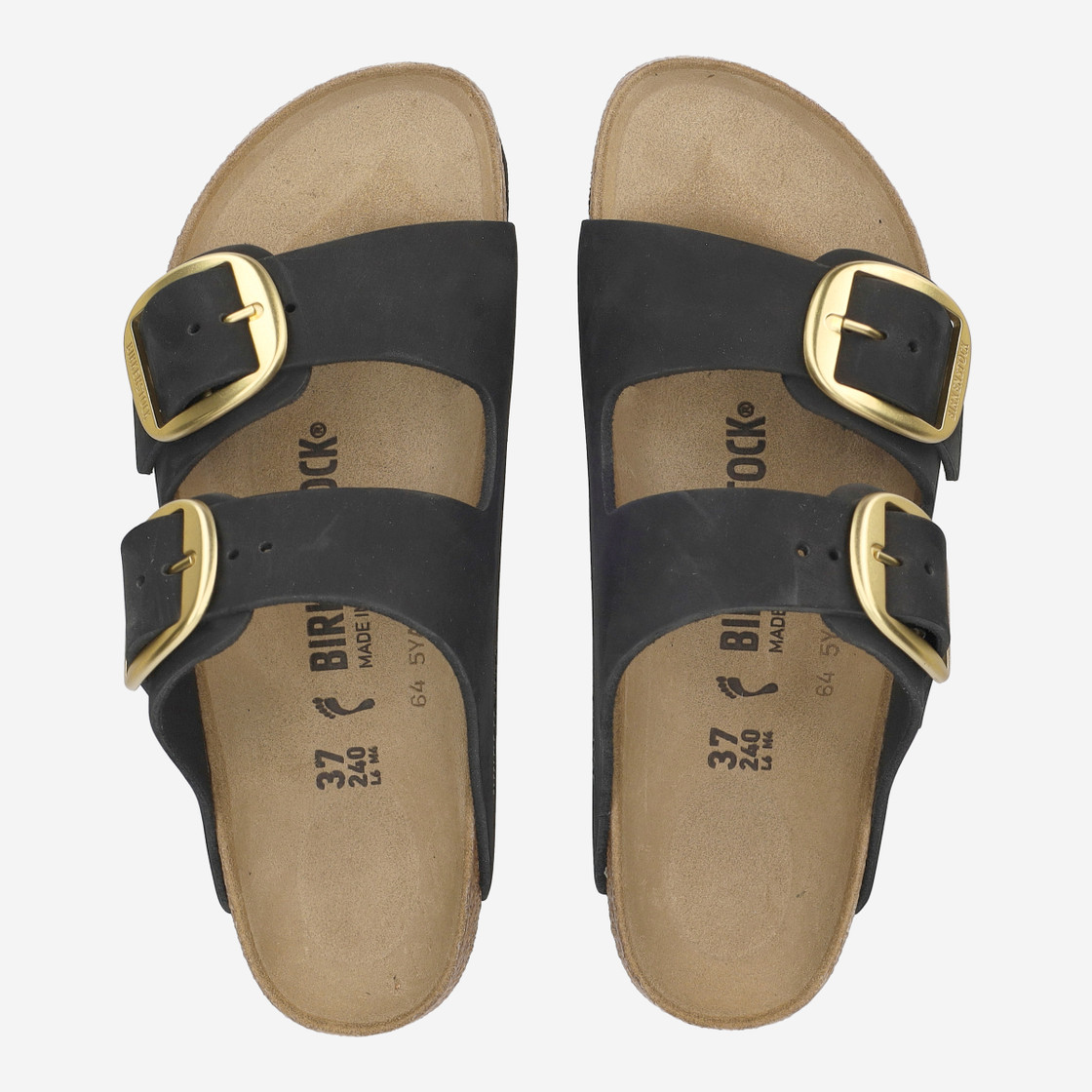 birkenstock ARIZONA BIG BUCKLE - Black - Sole