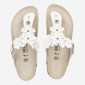 birkenstock GIZEH FLOWER - White (cream) - Sole