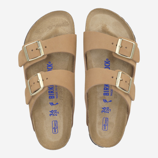 birkenstock ARIZONA SOFT FOOTBED - Brown - Sole