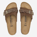birkenstock OITA BRAIDED - brown, dark - sole
