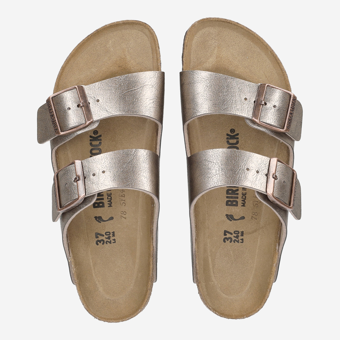 birkenstock ARIZONA BIRKO-FLOR - Beige - Sole