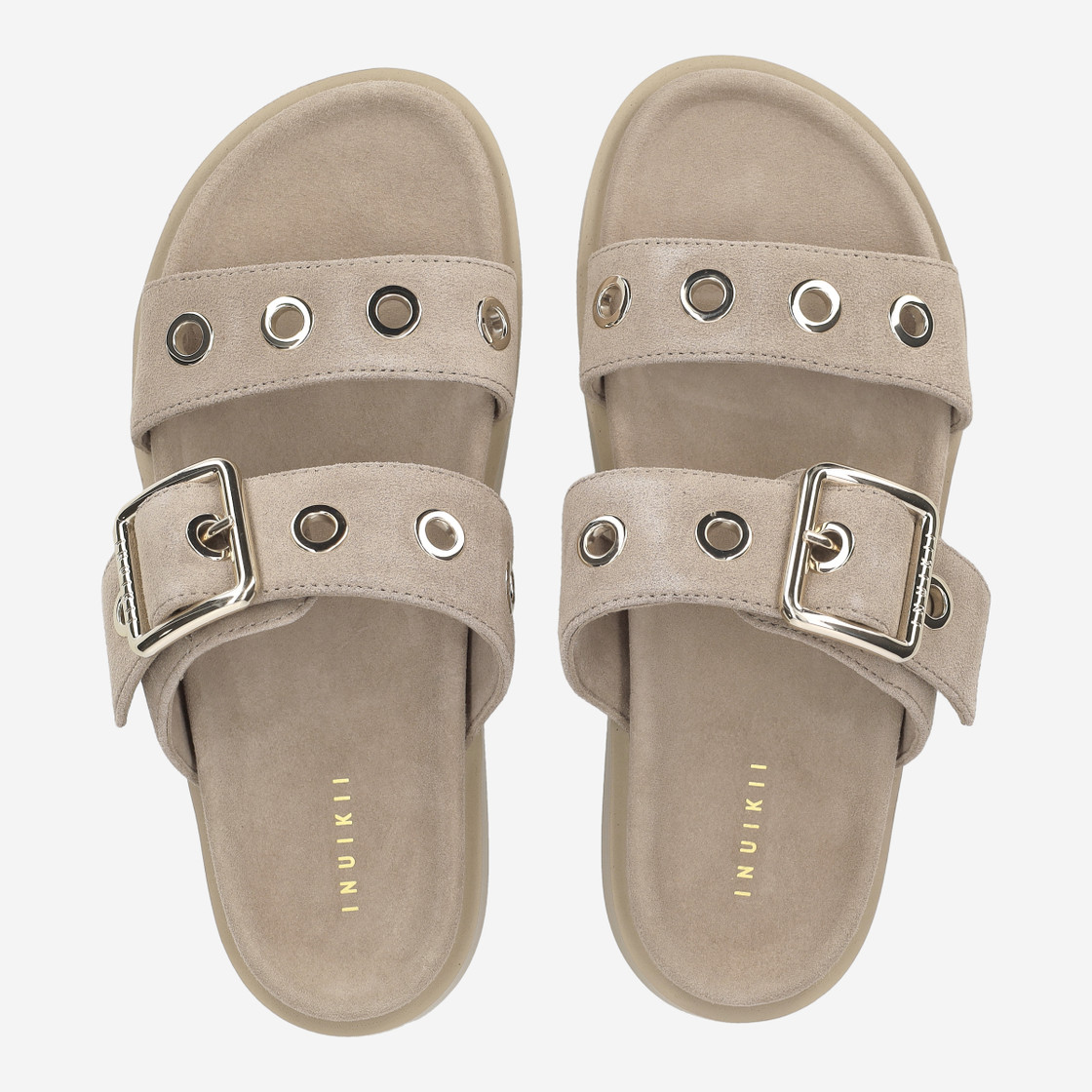 INUIKII TILDA BUCKLE - Beige - Sohle