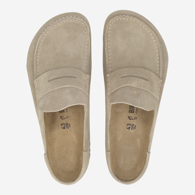 birkenstock NAPLES WRAPPED SUEDE - Beige - Sole
