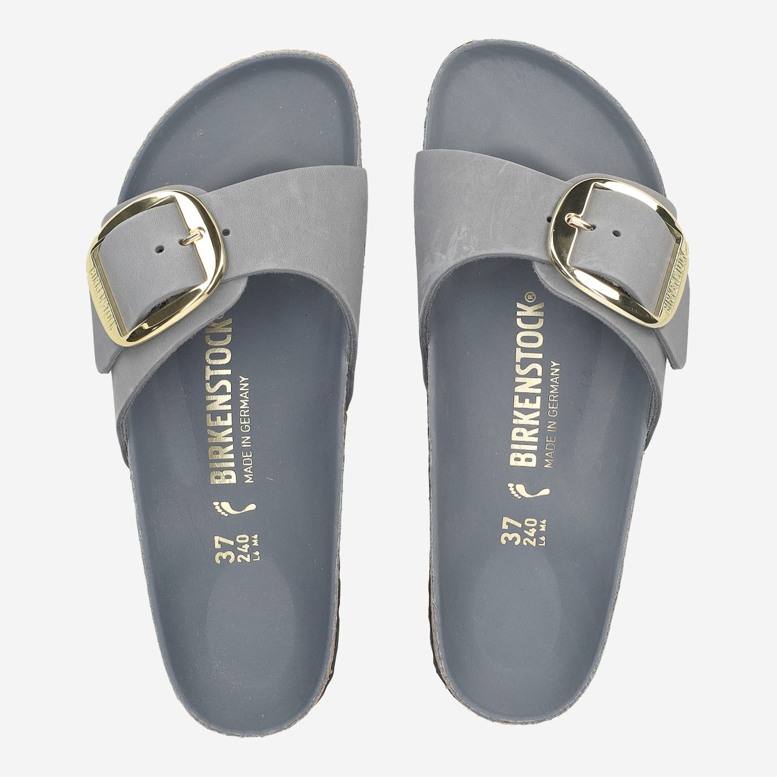 birkenstock MADRID BIG BUCKLE - Gray - Sole