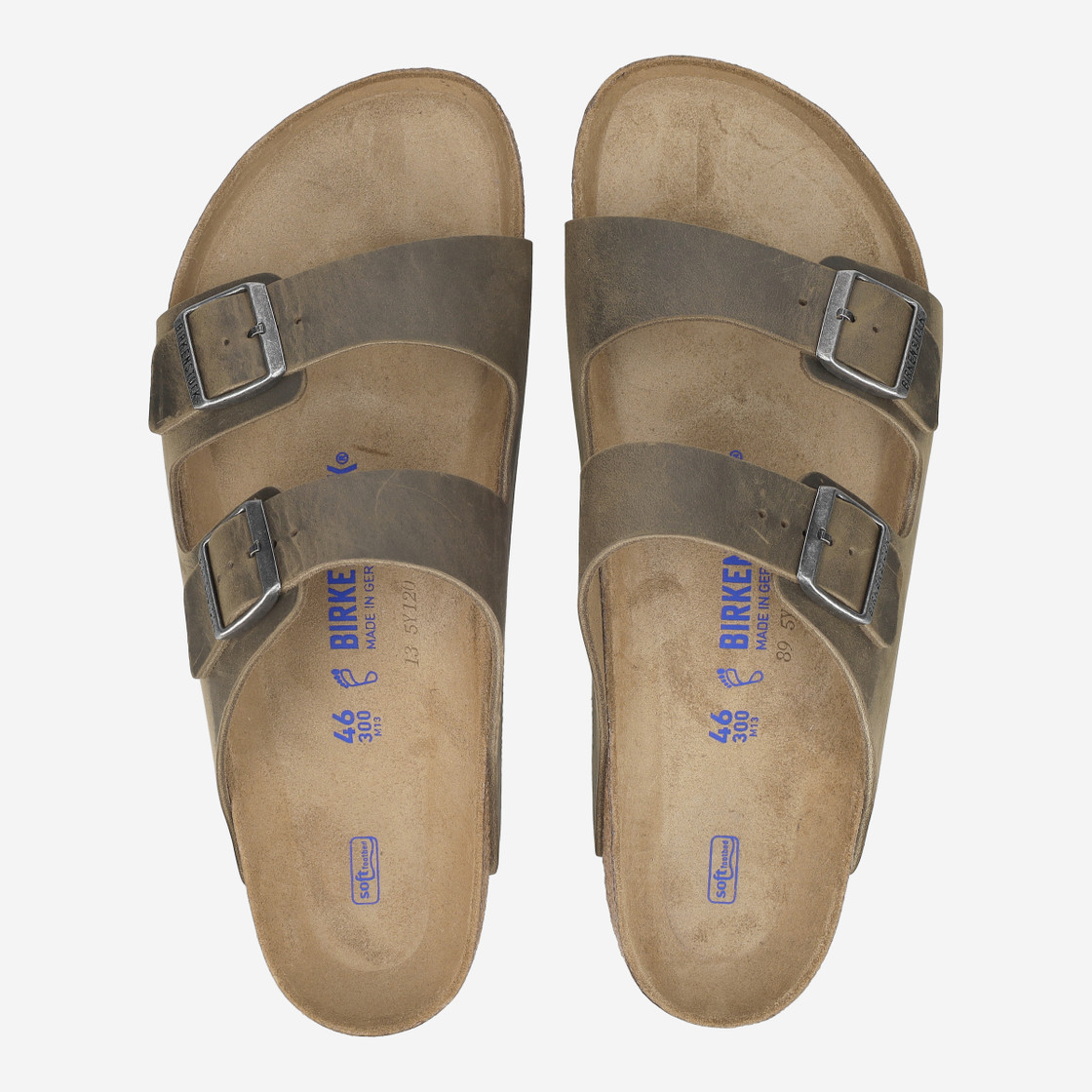 birkenstock ARIZONA SOFT FOOTBED - Green - Sole