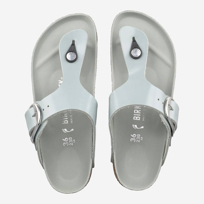 birkenstock GIZEH BIG BUCKLE - Grün, hell - Sohle