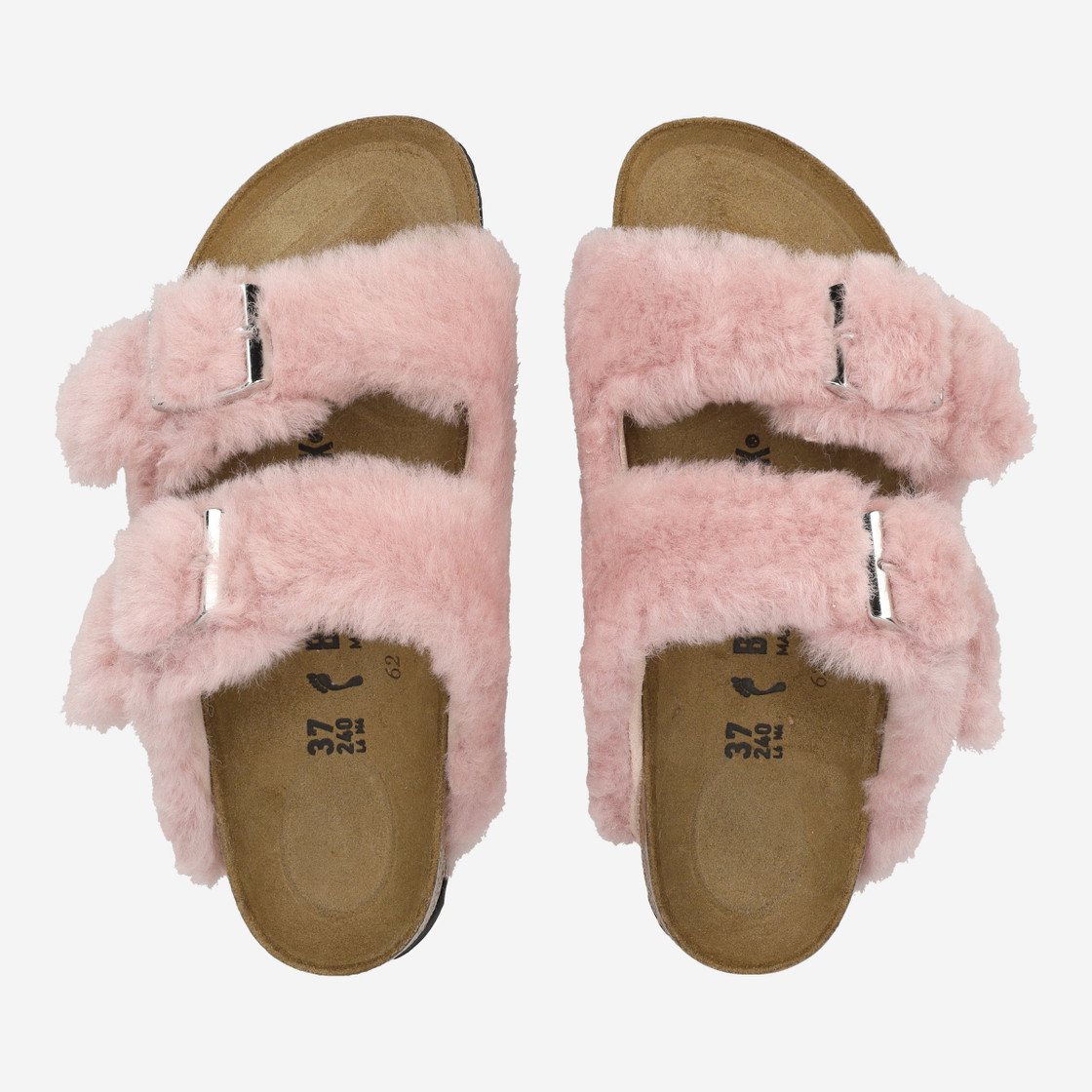 birkenstock ARIZONA SHEARLING - Rose - Sole