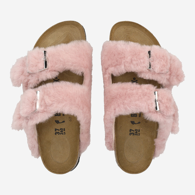 birkenstock ARIZONA SHEARLING - Rose - Sole
