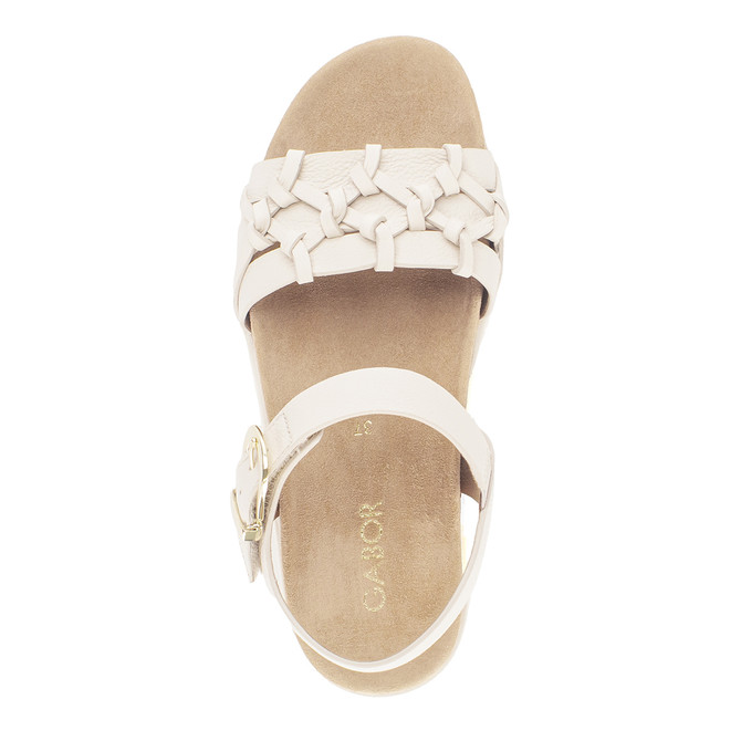 Gabor 4,600 - White/cream - Sole