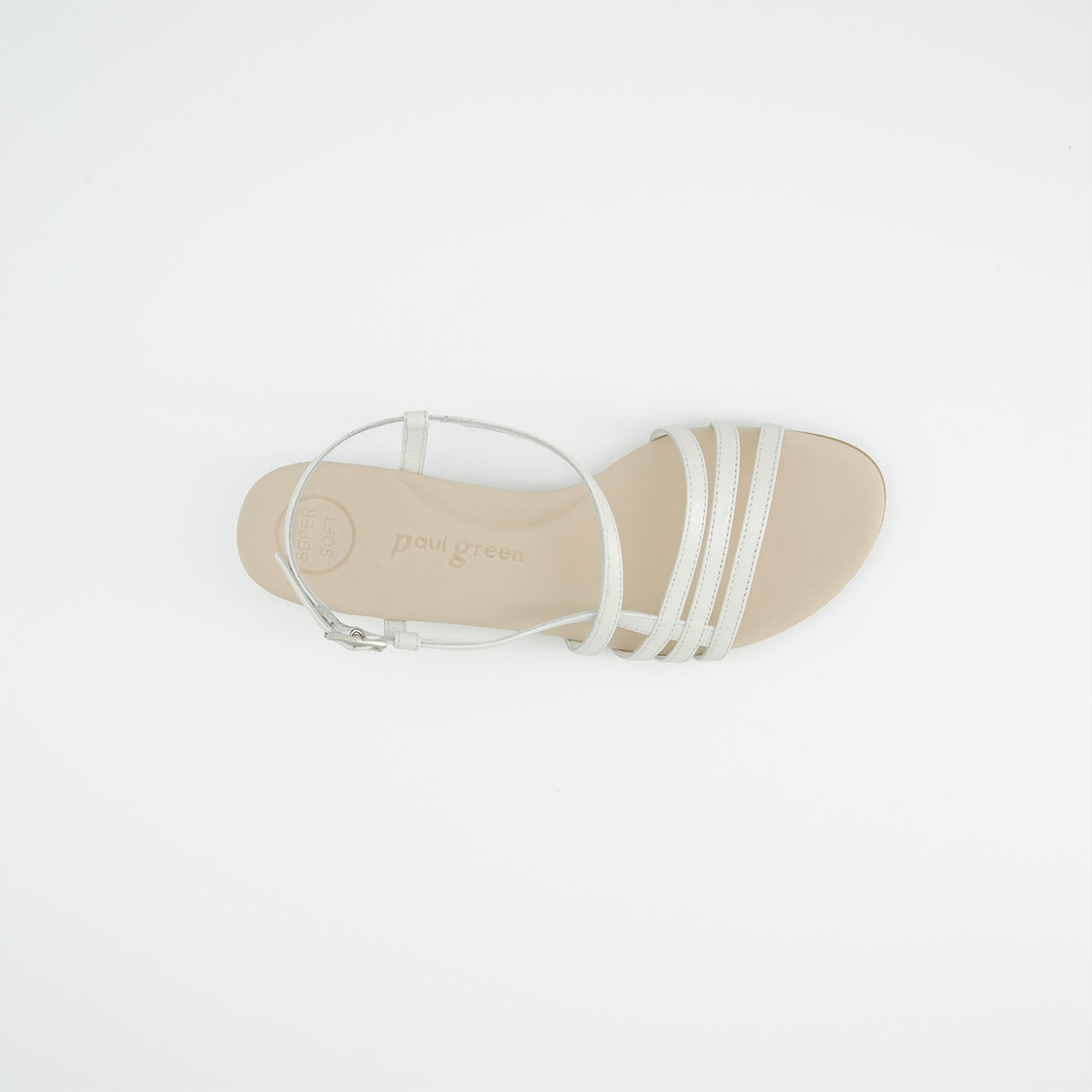 Paul Green 7621-199 - White - Sole