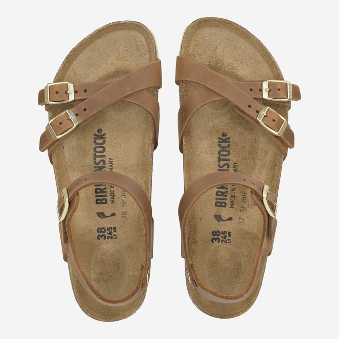 birkenstock KUMBA NATURAL LEATHER - Brown - Sole