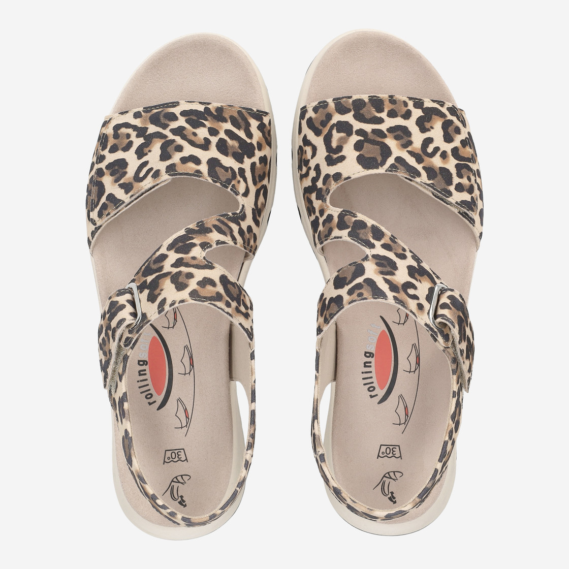 Rolling Soft 6.885 - Brown combined - Sole