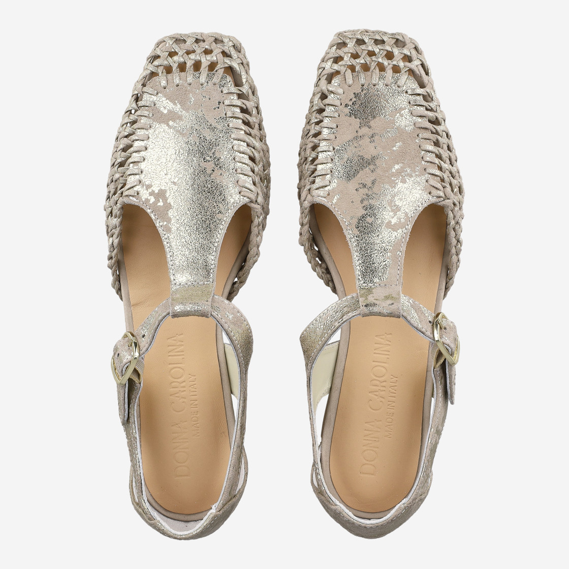 Donna Carolina CLESSIA WEB - Gold - Sohle