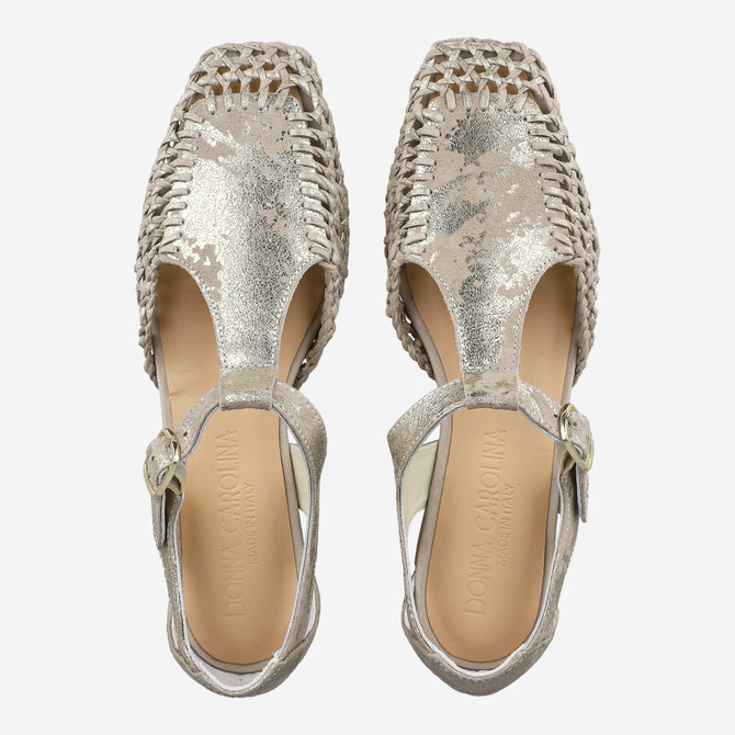 Donna Carolina CLESSIA WEB - Gold - Sohle