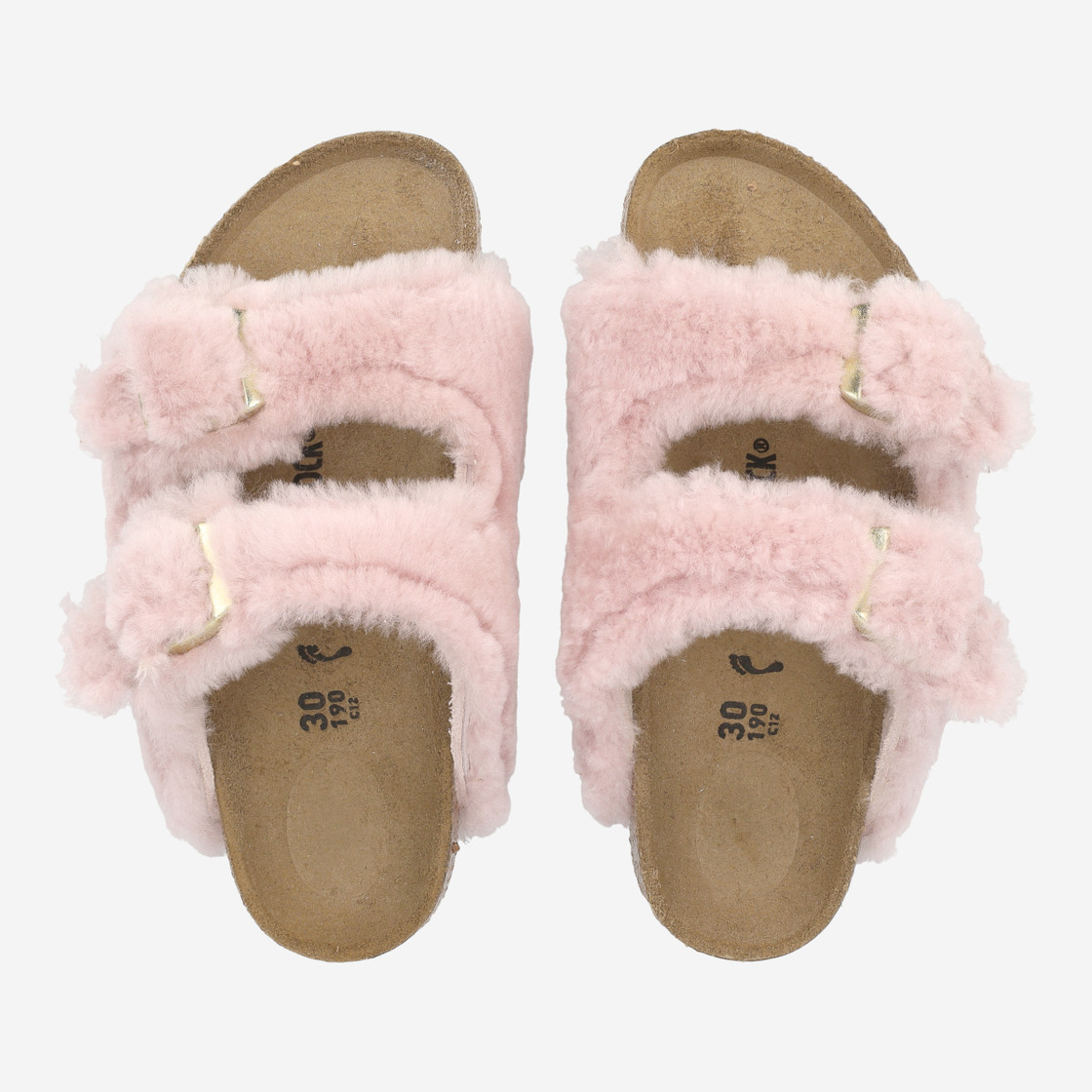 birkenstock ARIZONA SHEARLING - Rose - Sole